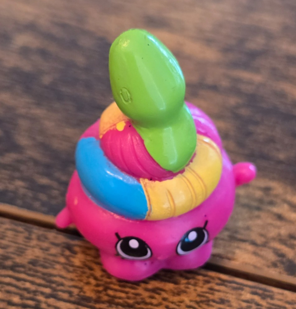 Halloween Shopkins Gummy Worm Jelly Snake Pink